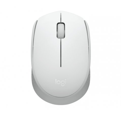 Logitech M171 Raton Inalambrico 1000dpi - 3 Botones - Uso Ambidiestro - Color Blanco