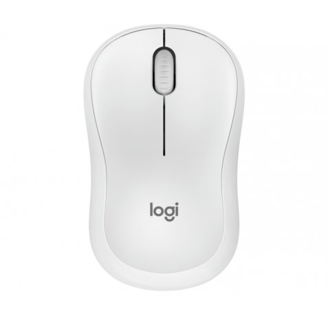 Logitech M240 Silent Raton Bluetooth - 3 Botones - Uso Ambidiestro - Color Blanco Crudo
