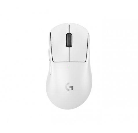 Logitech G PRO X Superlight 2 DEX Raton Gaming Inalambrico - Sensor HERO 2 hasta 44000 DPI - Tecnologia Lightspeed y Polling 8000 Hz - Switches Hibridos Lightforce - Ultraligero 60g - 5 Botones Programables - Color Blanco