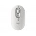 Logitech POP Mouse Raton Inalambrico 1000dpi - 4 botones - Multidispositivo - Color Blanco Crudo