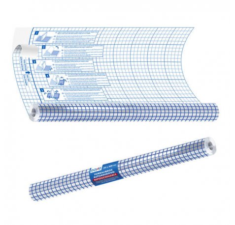 Dohe Rollo Forralibros Autoadhesivo - Tamaño 50x150cm - Material PVC 80 micras