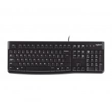 Logitech K120 Teclado USB Frances - Resistente a Salpicaduras - Cable de 1.50m