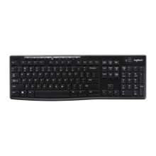 Logitech K270 Teclado Inalambrico USB Frances - Resistente a Salpicaduras - Teclas de Acceso Rapido