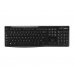 Logitech K270 Teclado Inalambrico USB Frances - Resistente a Salpicaduras - Teclas de Acceso Rapido