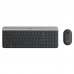 Logitech MK470 Slim Pack Inalambrico USB Teclado 12 Teclas FN + Raton 1000dpi - 3 Botones - Ultafinos - Silenciosos - Uso Ambidiestro - Color Negro