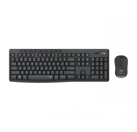 Logitech MK295 Pack Inalambrico Teclado Frances + Raton 1000dpi 3 Botones - Teclas y Botones Silenciosos - Uso Ambidiestro