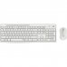 Logitech MK295 Pack Inalambrico Teclado + Raton 1000dpi - 3 Botones - Teclas y Botones Silenciosos - Uso Ambidiestro - Color Blanco