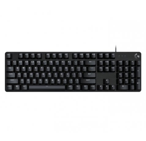 Logitech G413 SE Teclado Mecanico Gaming Retroiluminado - Teclas de Alta Durabilidad - Iluminacion LED Blanca - Anti Ghosting 6 Teclas - Chasis de Aluminio - Conexion USB con Cable 1.8m
