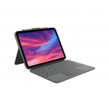 Logitech Combo Touch Funda con Teclado Retroiluminado Inalambrico para iPad (Gen 10 y A16) - Trackpad - Escritura, Visualizacion, Dibujo y Lectura - Color Gris Logitech Combo Touch Funda con Teclado Retroiluminado Inalambrico para iPad (Gen 10 y A16) - Trackpad - Escritura, Visualizacion, Dibujo y Lectura - Color Gris