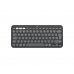 Logitech Pebble Keys 2 K380s Teclado Inalambrico - Bluetooth + RF Logi Bolt - Teclas Silenciosas de Perfil Bajo - Easyâ??Switch para 3 Dispositivos - Formato Mini QWERTY - Bateria hasta 36 Meses - Color Grafito
