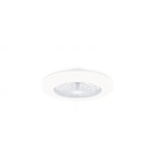 Philips Amigo Flat Fan Ceiling IR RD Ventilador de Techo con Luz LED Hasta 6500K - Aspas Integradas - 25W Ventilador + 60W Luz  - Sparkle - Mando a Distancia - Color Blanco