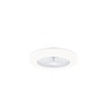 Philips Amigo Flat Fan Ceiling IR RD Ventilador de Techo con Luz LED Hasta 6500K - 60+25W - Mando a Distancia - Color Blanco
