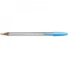 Bic Cristal Fun Boligrafo de Bola - Punta Gruesa de 1.6mm - Tinta con Base de Aceite - Color Azul Turquesa (20 uds)
