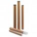 Faibo Tubo Portaplanos de Carton con Tapas de Plastico 460X40mm (12 uds)