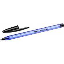 Bic Cristal Soft Boligrafos de Bola - Punta Media de 1.2mm - Trazo 0.45mm - Escritura mas Fluida - Color Negro (50 uds)