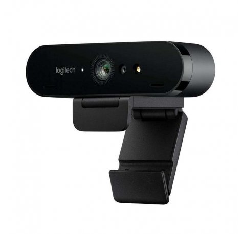 Logitech Brio Stream Webcam Profesional para Streaming Ultra HD 4K USB 3.0 - HDR - Campo de Vision 90º - Enfoque Automatico - Color Negro