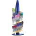Bic Cristal Family Expositor de 770 Boligrafos de Bola - Punta Redonda de 1.6mm - Trazo 0.42mm - Tinta con Base de Aceite - Colores Surtidos