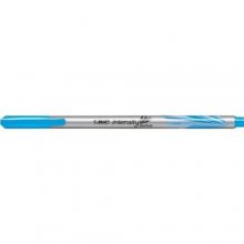 Bic Intensity Medium Rotulador de Punta Media de 0.8mm - Tinta con Base de Agua - Color Turquesa (12 uds)