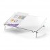 Fellowes Clarity Soporte y Atril de Documentos - Espacio Interior para Complementos - Formatos de Papel A4, A3 - Hasta 6kg - Color Transportes