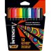 Bic Intensity Pack de 12 Rotuladores - Punta 0.9mm - Tinta con Base de Agua Lavable - Colores Surtidos