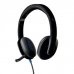 Logitech H540 Auriculares con Microfono USB - Microfono Plegable - Diadema Ajustable - Almohadillas Acolchadas - Controles en Auricular - Cable de 1.80m - Color Negro