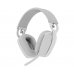 Logitech Zone Vibe 100 Auriculares Inalambricos - Bluetooth 5.2 - Alcance 30 metros - 2 Microfonos - Color Blanco Crudo