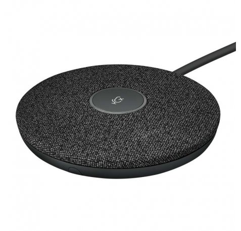 Logitech Rally Microfono de Expansion - Color Negro