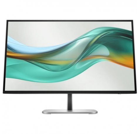 HP Series 5 PRO 527PU Monitor 27" IPS QHD 100Hz MicroEdge - Respuesta 5ms - Ajustable en Altura, Giratorio e Inclinable - HDMI, Displayport, RJ-45, USB-C 100W - VESA 100x100 - Color Negro/Plata