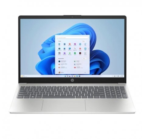 HP 15-fd0061ns Portatil 15.6" Intel Core i7-1355U - 8GB - 512GB SSD - Windows 11 Home - Color Plata - Teclado QWERTY (ES)