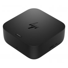 HP Dock G6 100W Thunderbolt con 8 Puertos - 1xUSB-C, 3xUSB-A, 2xDisplay Port, 1xHDMI, 1xRJ-45 - Alimentacion hasta 100W via USBâ??C PD - Color Negro