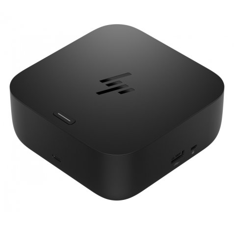 HP Dock G6 100W Thunderbolt con 8 Puertos - 1xUSB-C, 3xUSB-A, 2xDisplay Port, 1xHDMI, 1xRJ-45 - Alimentacion hasta 100W via USBâ??C PD - Color Negro