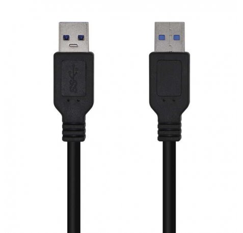 Aisens Cable USB 3.0 - Tipo A/M-A/M - 2.0M - Color Negro