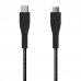 Aisens Cable USB 2.0 3A - Tipo USB-C/M-Micro B/M - 2.0m - Color Negro