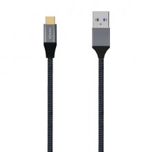 Aisens Cable USB 3.1 GEN2 Aluminio 10GBPS 3A - TIPOUSB-C/M-A/M - 1.5M - Color Gris