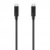Aisens Cable USB 3.2 GEN1 5GBPS 4K@60Hz 3A 60W E-Marker - Tipo USB-C/M-USB-C/M - 4.0m - Color Negro