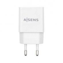 Aisens Cargador USB 10W Alta Eficiencia - 5V/2A - Color Blanco