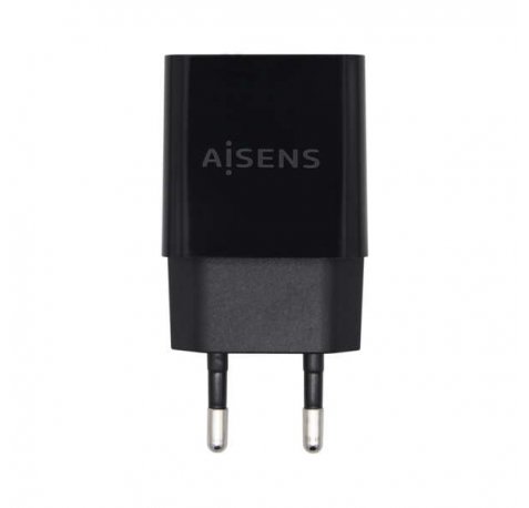 Aisens Cargador USB 10W Alta Eficiencia - 5V/2A - Color Negro