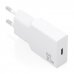 Aisens Cargador de Pared - 30W - GaN - 1xUSB-C - Power Delivery 3.0 - Ultra Delgado - Multiples Protecciones de Seguridad - Color Blanco