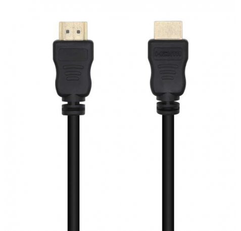 Aisens Cable HDMI V1.4 Alta Velocidad 14+1 CCS - A/M-A/M - 1.0M - Color Negro