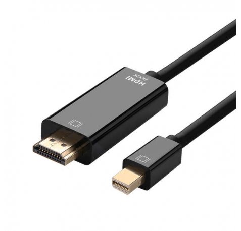 Aisens Cable Conversor Mini Displayport a HDMI - Mini DP/M-HDMI/M - 3.0M - Color Negro