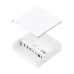 Aisens Caja de Conexiones VGA, Jack 3.5, 2x HDM, 2x USB-B, 2x RJ45 Cat.6A STP - Color Blanco