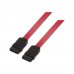 Aisens Cable SATA III Datos 6G Datos - 0.5m para Disco Duro SATA I - II - III SSD - Color Rojo