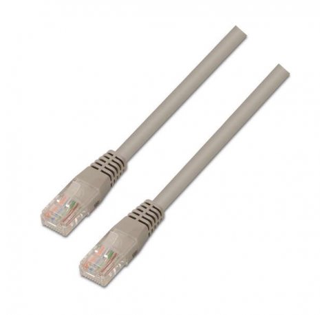 Aisens Cable de Red Latiguillo RJ45 Cat.6 UTP AWG24 - 7.0m - 10/100/1000 Mbit/s - Color Gris