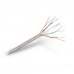 Aisens Cable de Red RJ45 LSZH Cat.6 UTP Rigido AWG24 - Bobina de 305m - Libre de Halogenos y 100% Cobre para Instalacion - Color Gris