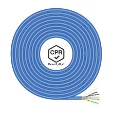 Aisens Cable de Red RJ45 LSZH CPR Dca CAT.6 UTP AWG24 - 305m - Cable Azul