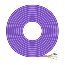 Aisens Cable de Red RJ45LSZH Cat.6 UTP Rigido AWG23 CCA (Aleacion) - 305m - Color Violeta