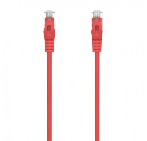 Aisens Cable de Red Latiguillo RJ45 LSZH CAT.6A 500 MHZ UTP AWG24 - 1.5M - Color Rojo