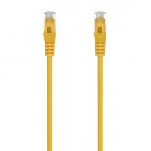 Aisens Cable de Red Latiguillo RJ45 LSZH CAT.6A 500 MHZ UTP AWG24 - 30CM - Color Amarillo