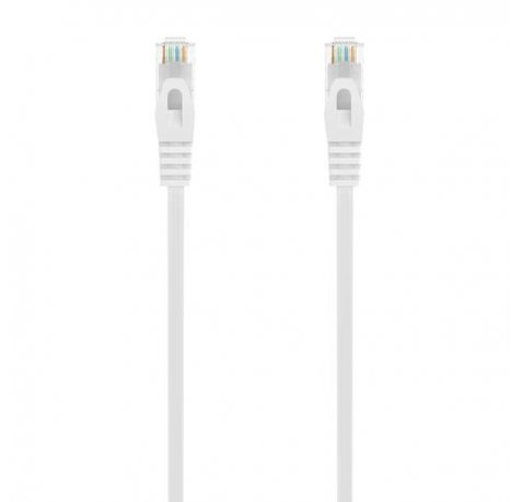 Aisens Cable de Red Latiguillo RJ45 LSZH CAT.6A 500 MHZ UTP AWG24 - 1.0M - Color Blanco