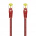 Aisens Cable de Red Latiguillo RJ45 LSZH Cat.7 600 MHz S/FTP PIMF AWG26 - 0.5M - Color Rojo
